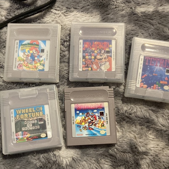 Nintendo Gameboy DMG-01 1989 Game Boy Console, COMPLETE whit 5 Games - Picture 9 of 12